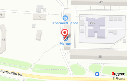 Супермаркет Магнит на Барнаульской улице на карте