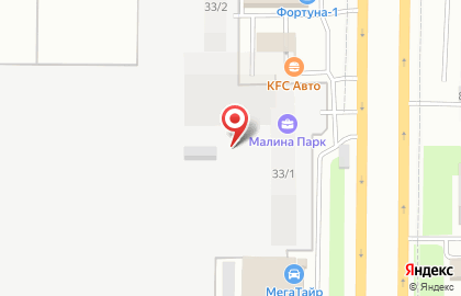 Автомагазин Алмаз126 на улице Малиновского на карте