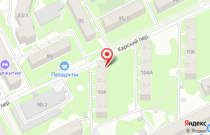 Магазин Kruger Haus в Октябрьском районе на карте