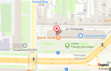 Салон Территория красоты на улице Кольцова на карте