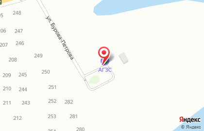 Газсистем на улице Бурова-Петрова на карте