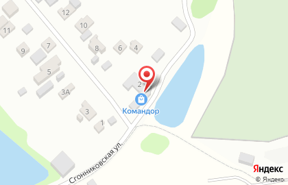 Компания Командор на карте