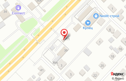 Продовольственный магазин на Шоссейной улице на карте