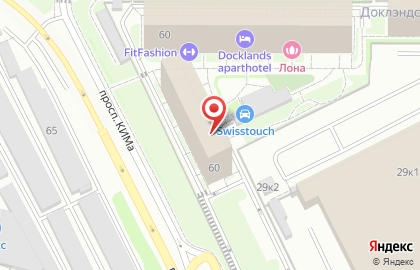 Апарт-отель Docklands на карте