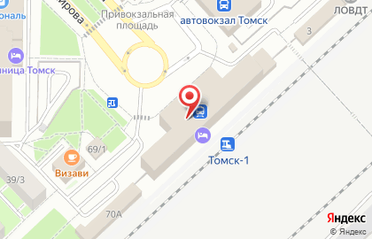 ЗАО Банкомат, Банк ВТБ 24 на Привокзальной площади на карте
