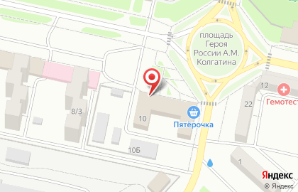 Продуктовый магазин в Волгограде на карте