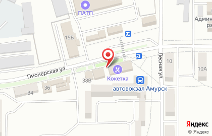 Магазин Уют на Пионерской улице на карте