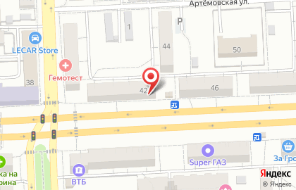 Магазин канцелярских товаров Апекс24 в Октябрьском районе на карте