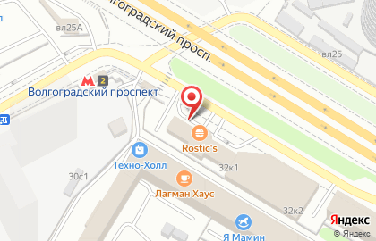МАНИКЮР Express на Волгоградском проспекте на карте