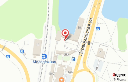 Магазин штор на Первомайской улице на карте