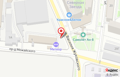 Автостоянка в Кирове на карте