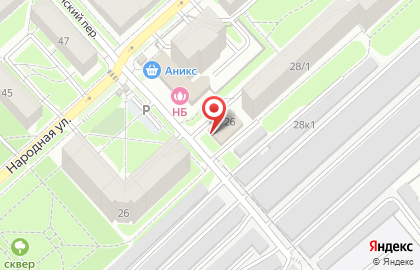Семейная сауна V.i.p. в Калининском районе на карте