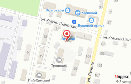 Россельхозбанк, АО на улице Красных Партизан на карте