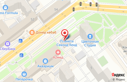 Торговый дом Фабрика Качества на улице Мичурина на карте