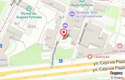 адвокат Данилов Игорь Николаевич в Съезжинском переулке на карте