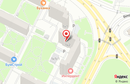 Территориальный центр социального обслуживания Фили-Давыдково в Москве на карте