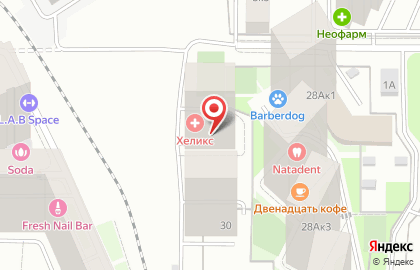 Хеликс на карте