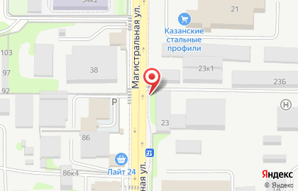 Компания Энергостройсервис на Магистралиной улице на карте