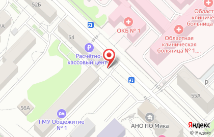 Киоск по продаже мороженого на улице Котовского на карте
