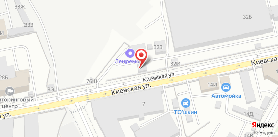 Сервисный центр Ленремонт на Киевской улице на карте