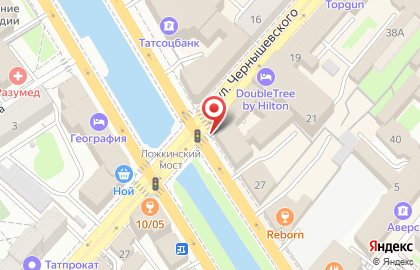 Банкомат Банк ЗЕНИТ на улице Чернышевского на карте