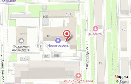 Частная школа Тет-а-Тет на Свеаборгской улице на карте