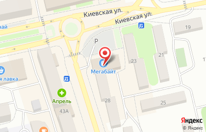 Магазин Красное & Белое на улице Гастелло на карте