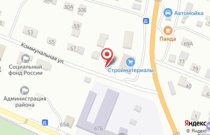 Шиномонтажная мастерская на Коммунальной улице на карте