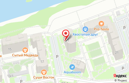 Семейный ресторан In Theory на карте