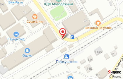 Одэкс на карте