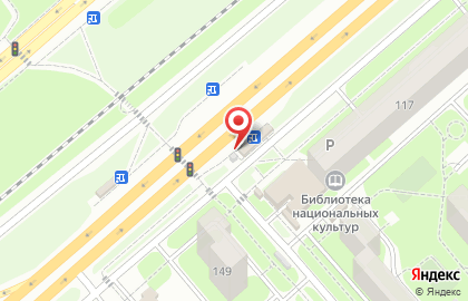 Киоск по продаже кондитерских изделий на Московской улице на карте