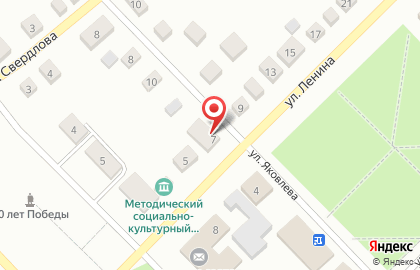 Магазин молочных продуктов на улице Ленина на карте