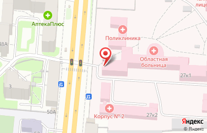 Смоленский областной институт патологии на проспекте Гагарина на карте