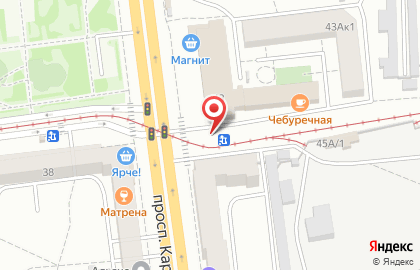 Центр фейерверков на улице Карла Маркса на карте