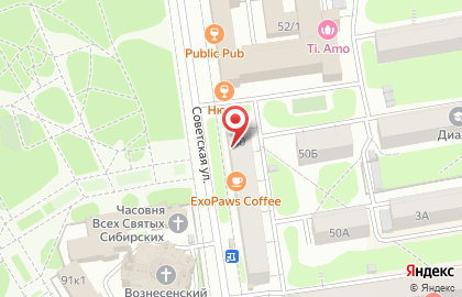 Фирменный салон напольных покрытий Quick Step на Красном проспекте на карте