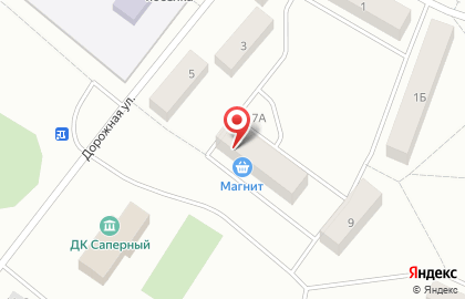 Продовольственный магазин Фрегат в Колпинском районе на карте