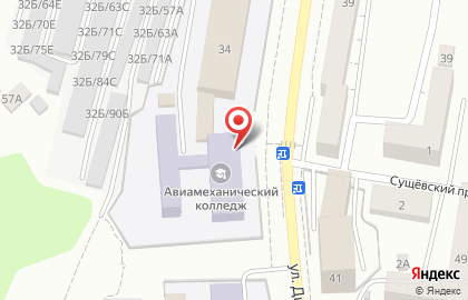 Владимирский авиамеханический колледж во Владимире на карте