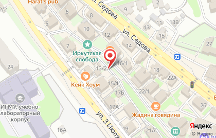 Интерьерная лавка на улице 3 Июля на карте