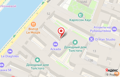 Отель Граф Толстой на карте