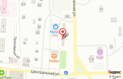 Продуктовый магазин Лакомка на Степной улице на карте