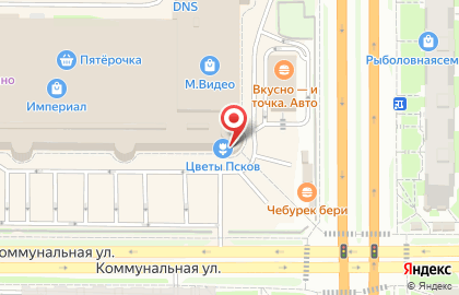 Агентство недвижимости в Пскове на карте