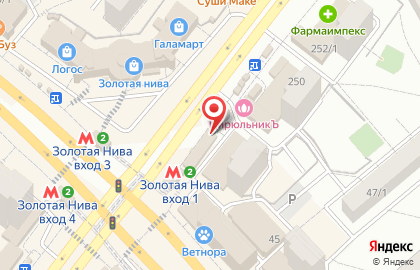 Магазин Брюкке в Новосибирске на карте