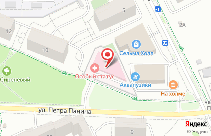 Многофункциональный лечебно-диагностический центр Особый Статус в Ленинградском районе на карте
