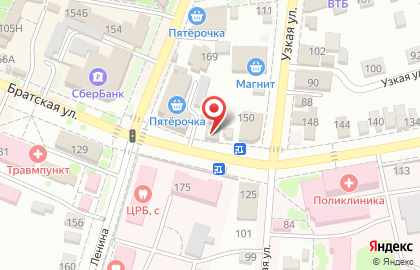 Салон-магазин МТС на Братской улице на карте