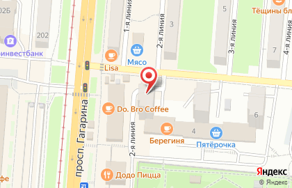Магазин в Челябинске на карте