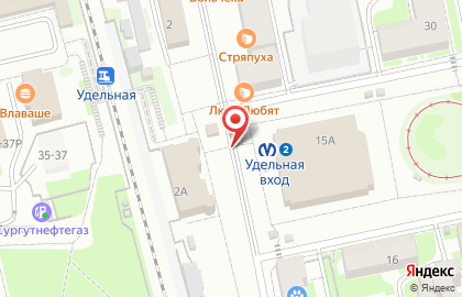 Балтийский Банк на Удельном проспекте на карте