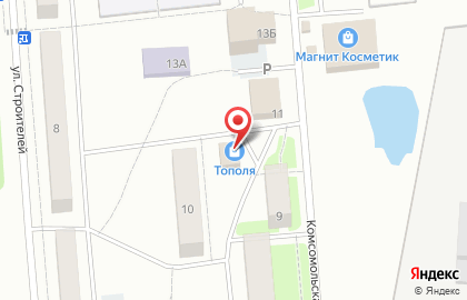 Магазин Тополя на карте