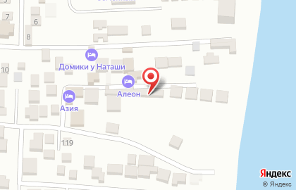 Отель Aleon на карте