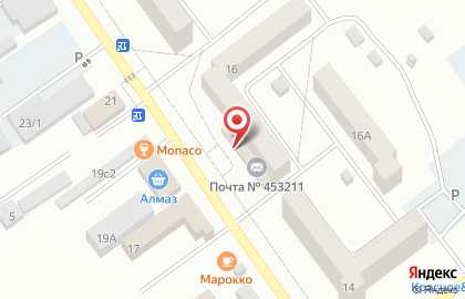 Продуктовый магазин Весна на Стахановской улице на карте
