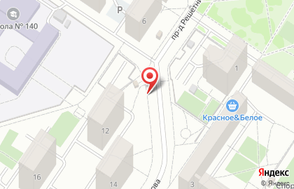 Автомат по продаже воды Здравница в проезде Решетникова на карте